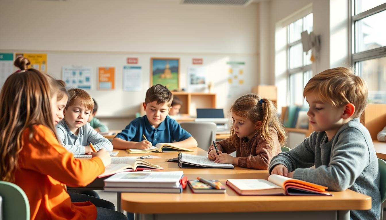 Organized study environment supporting productive learning