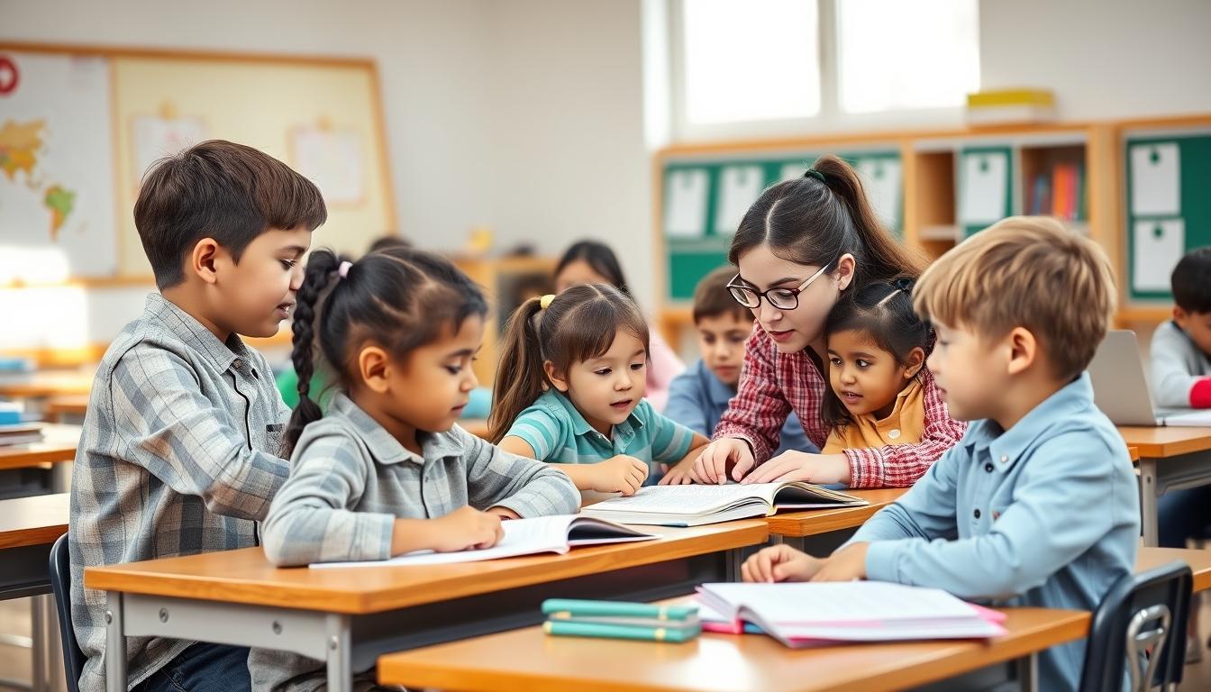 Students collaborating in study space